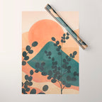 Mountain Sun Wrapping Paper Gallery Image 1
