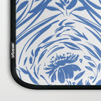 Floral pleasure pattern BW Laptop Sleeve Gallery Image 3