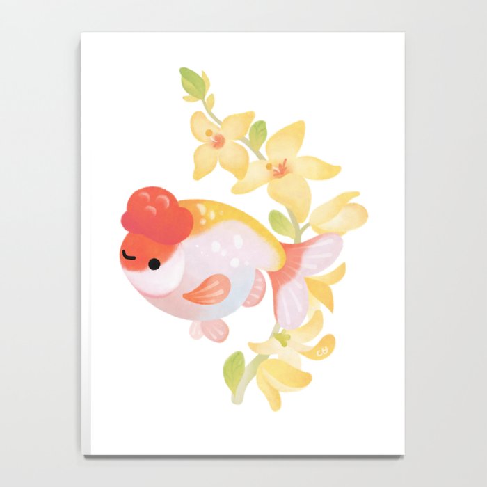 Ranchu and Forsythias Notebook Gallery Image 4