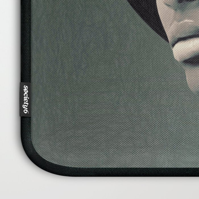 Lady With Butterfly  Laptop Sleeve Gallery Image 3