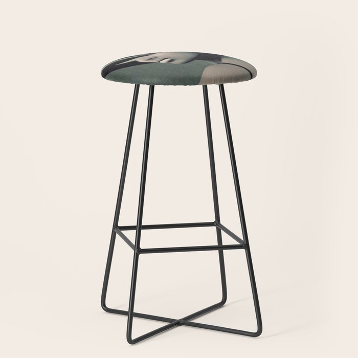 Lady With Butterfly  Stool Gallery Image 1