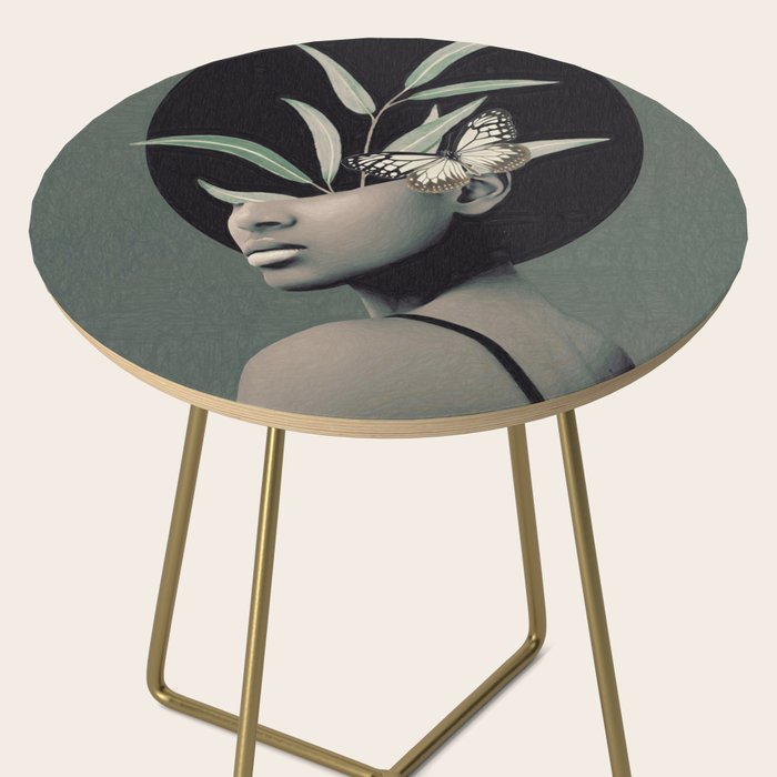Lady With Butterfly  Side Table Gallery Image 2
