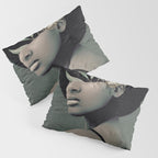 Lady With Butterfly  Pillow Sham Gallery Image 3