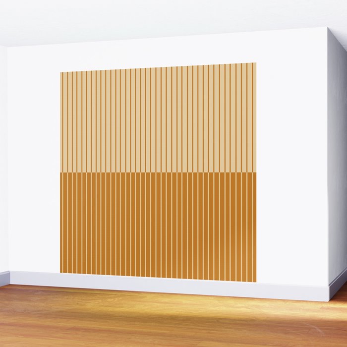 Color Block Lines XVIII Wall Mural Gallery Image 2