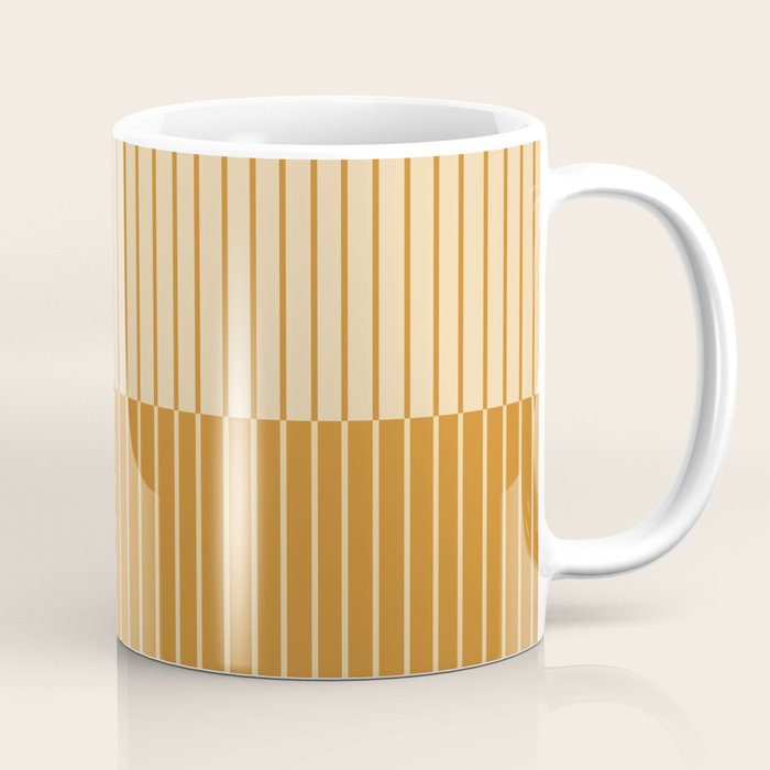 Color Block Lines XVIII Coffee Mug Gallery Image 1