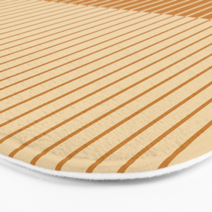 Color Block Lines XVIII Bath Mat Gallery Image 3