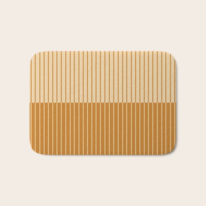 Color Block Lines XVIII Bath Mat Gallery Image 1
