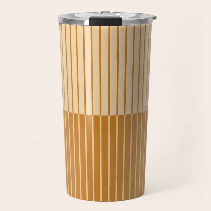 Color Block Lines XVIII Travel Mug Gallery Image 1