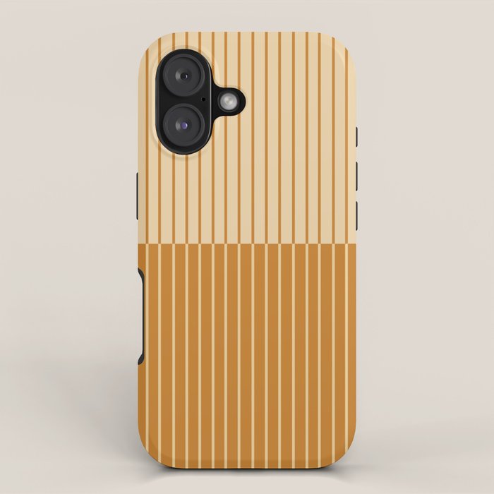 Color Block Lines XVIII iPhone Case Gallery Image 1