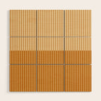 Color Block Lines XVIII Wood Wall Art Gallery Image 1