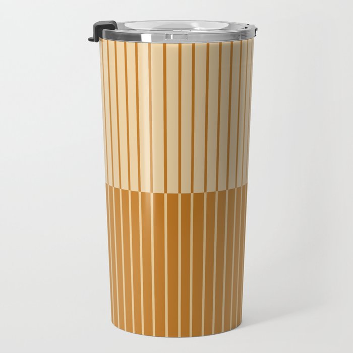 Color Block Lines XVIII Travel Mug Gallery Image 3