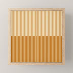 Color Block Lines XVIII Mini Art Print Gallery Image 1