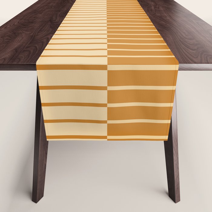 Color Block Lines XVIII Table Runner Gallery Image 1