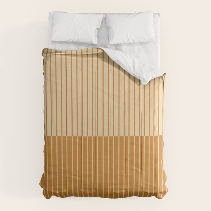 Color Block Lines XVIII Comforter Gallery Image 1