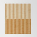 Color Block Lines XVIII Throw Blanket Gallery Image 2