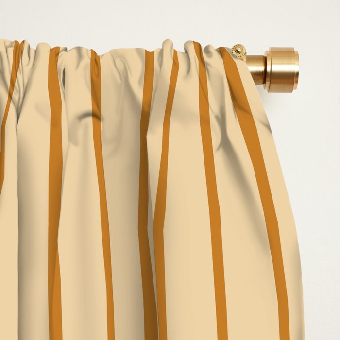 Color Block Lines XVIII Window Curtain Gallery Image 2