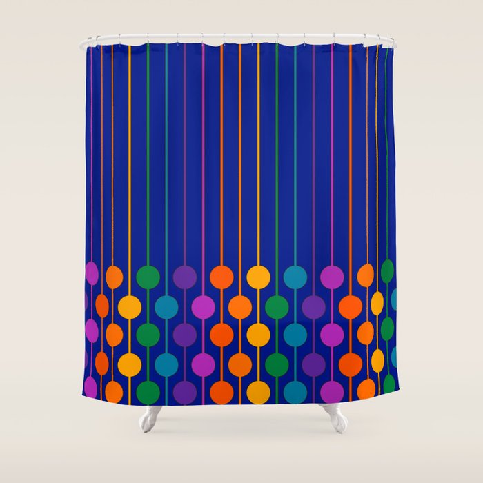 Boardwalk Sixlet Shower Curtain Gallery Image 1