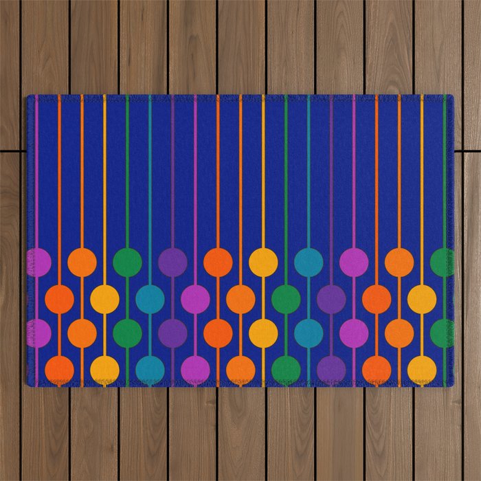 Boardwalk Sixlet Outdoor Rug Gallery Image 1