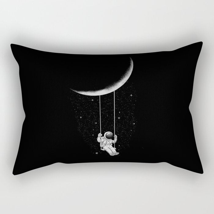 Moon Swing Rectangular Pillow Gallery Image 1