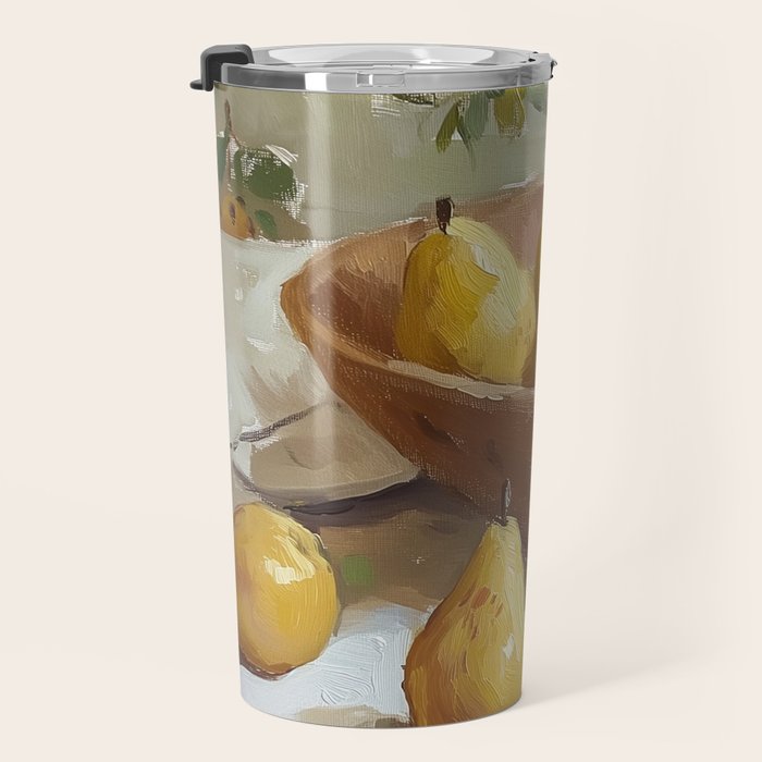Vintage Pears Travel Mug Gallery Image 3