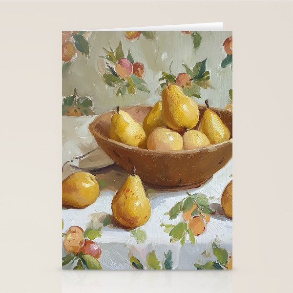 Vintage Pears Stationery Card Gallery Image 1