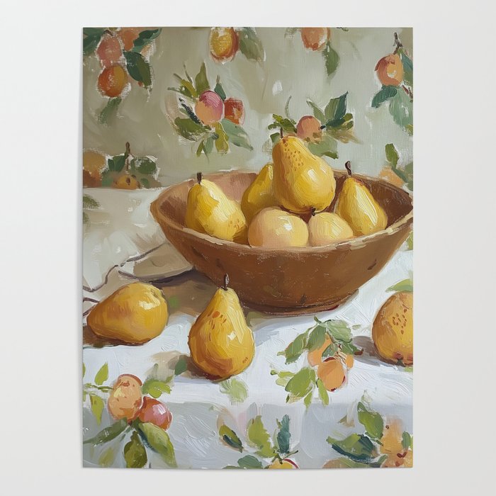 Vintage Pears Poster Gallery Image 4