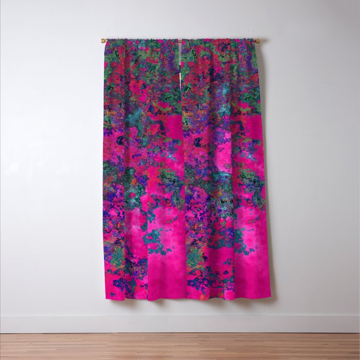 Fuchsia Dream Window Curtain Gallery Image 3