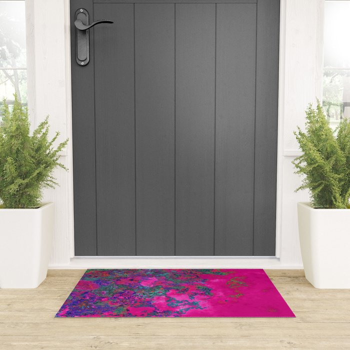 Fuchsia Dream Welcome Mat Gallery Image 3
