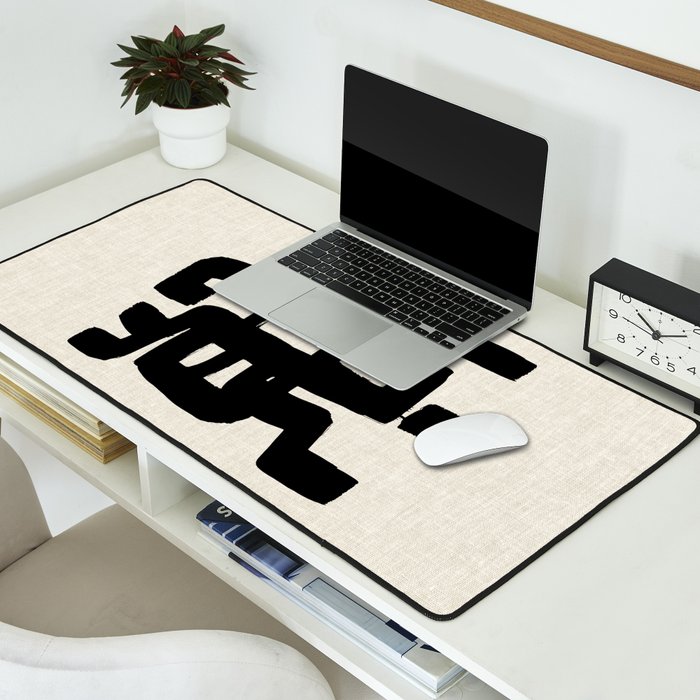 Black Signature Desk Mat Gallery Image 2