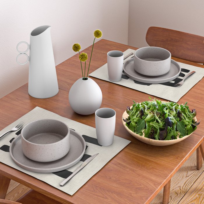 Black Signature Placemat Gallery Image 2