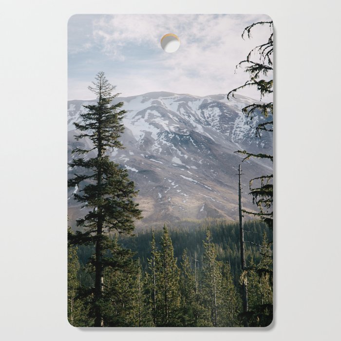 Mount Saint Helens IV Cutting Board Gallery Image 1