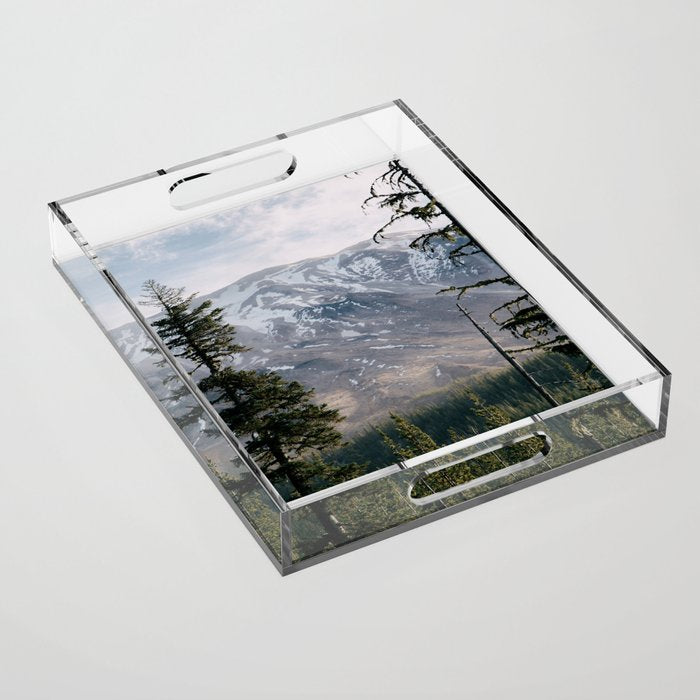 Mount Saint Helens IV Acrylic Tray Gallery Image 1