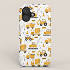 Construction Trucks iPhone Case Gallery Image 1