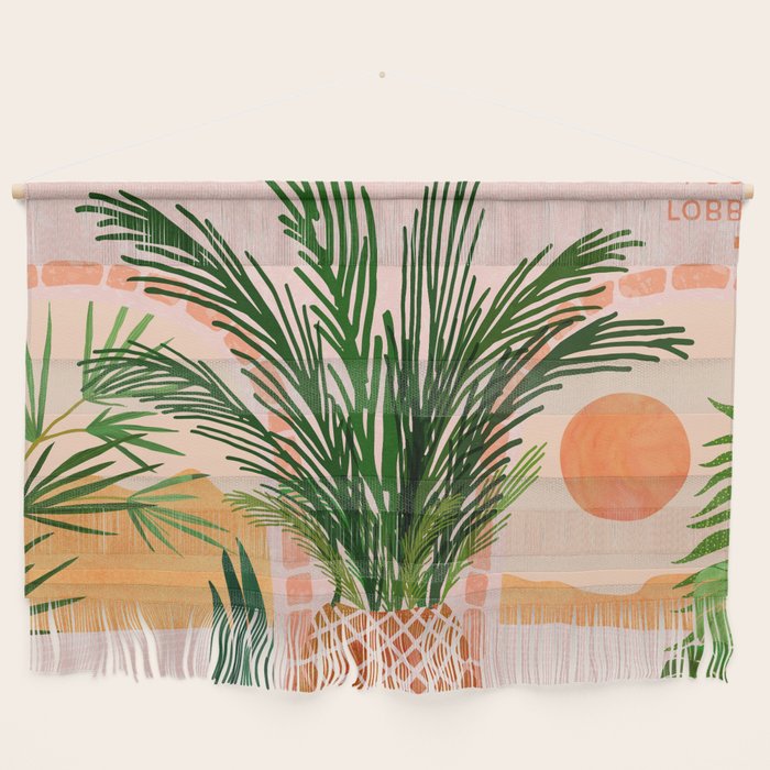 Mediterranean Vacation Scene / Villa Series Wall Hanging Gallery Image 1