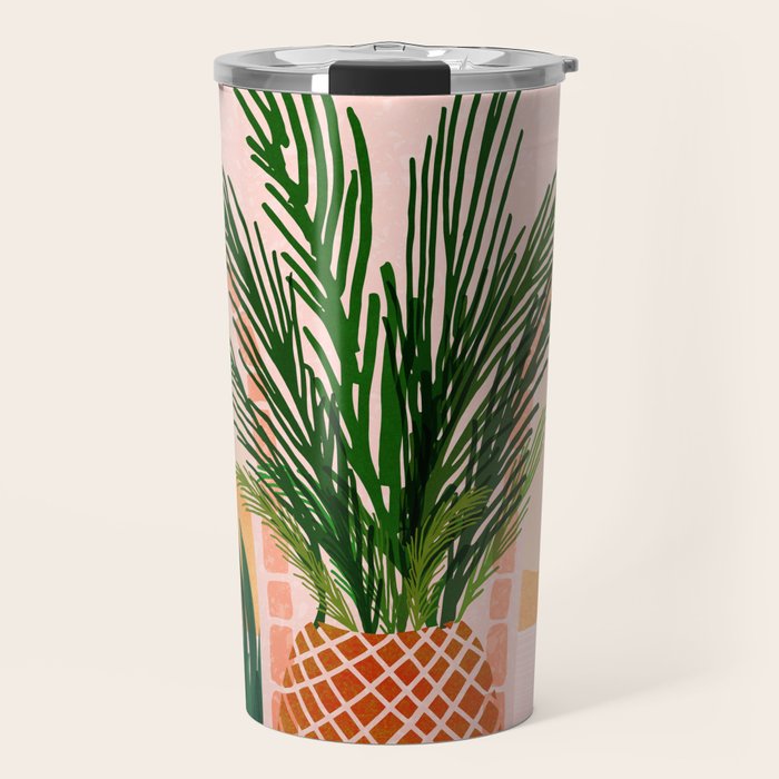 Mediterranean Vacation Scene / Villa Series Travel Mug Gallery Image 1