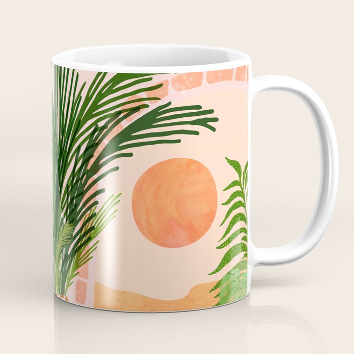 Mediterranean Vacation Scene / Villa Series Coffee Mug Gallery Image 1