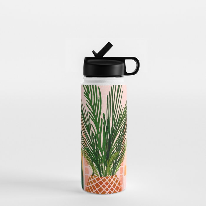 Mediterranean Vacation Scene / Villa Series Water Bottle Gallery Image 1