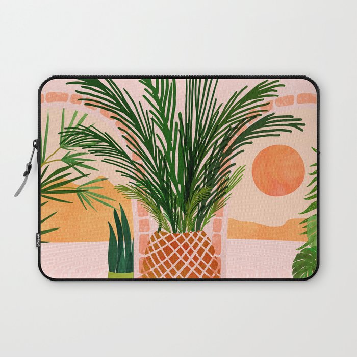 Mediterranean Vacation Scene / Villa Series Laptop Sleeve Gallery Image 1