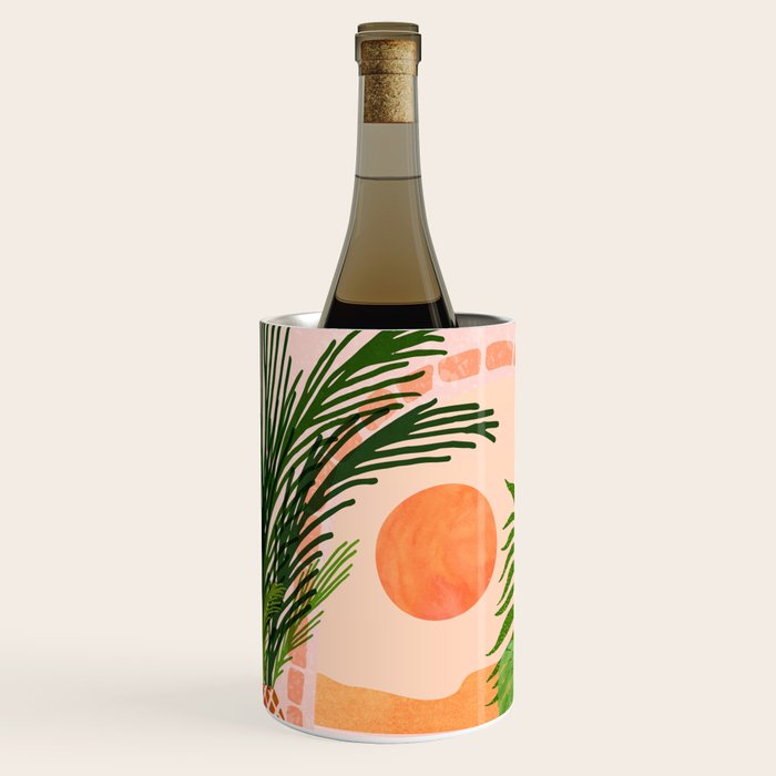 Mediterranean Vacation Scene / Villa Series Wine Chiller Gallery Image 3
