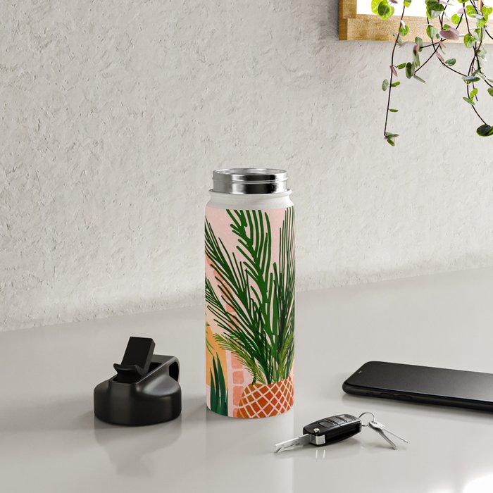 Mediterranean Vacation Scene / Villa Series Water Bottle Gallery Image 4
