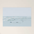 Tiny Surfers in Lima Welcome Mat Gallery Image 1
