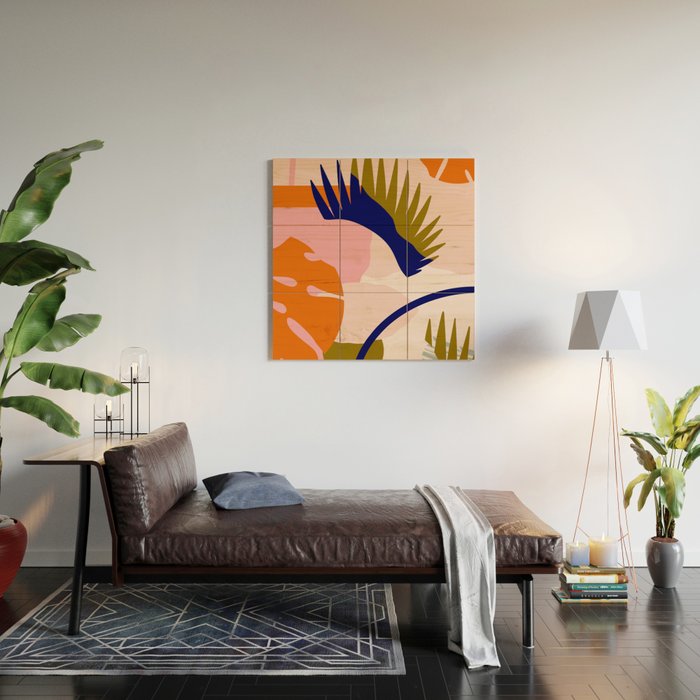 Tropical island II Wood Wall Art Gallery Image 2