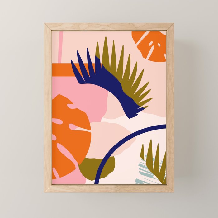 Tropical island II Mini Art Print Gallery Image 1