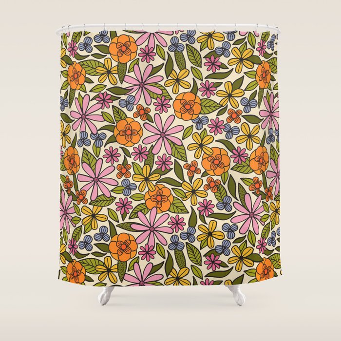 Summer Garden #11 Shower Curtain Gallery Image 1