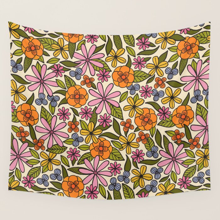 Summer Garden #11 Wall Tapestry Gallery Image 4