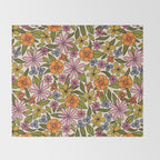 Summer Garden #11 Throw Blanket Gallery Image 2
