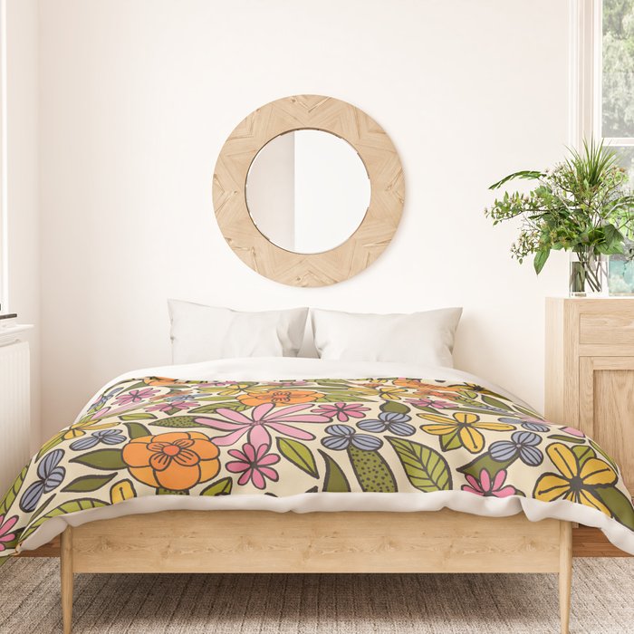 Summer Garden #11 Duvet Cover Gallery Image 3