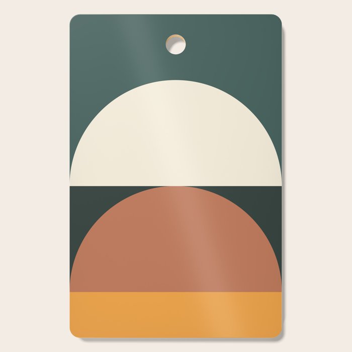 Abstract Geometric 01E Cutting Board Gallery Image 1