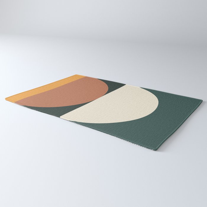 Abstract Geometric 01E Rug Gallery Image 3