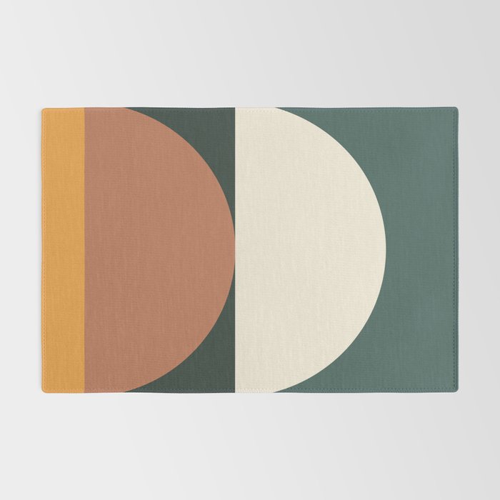 Abstract Geometric 01E Rug Gallery Image 2